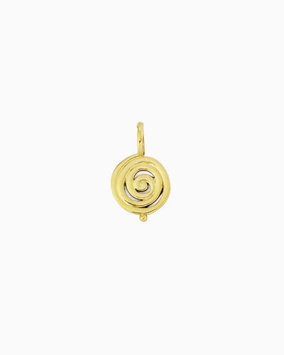 LARGE SPIRAL CLIP-ON CHARM