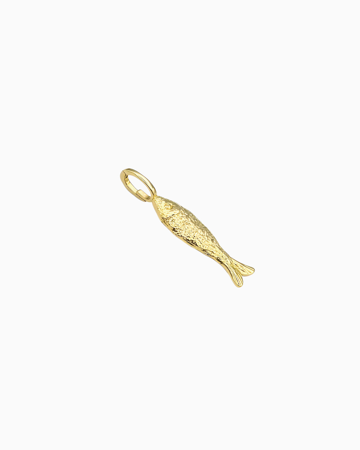 TEXTURED FISH CLIP-ON CHARM