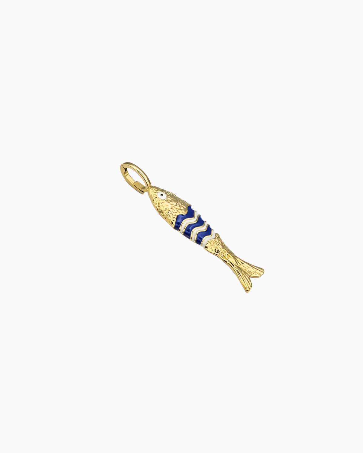 BLUE CURRENT FISH CLIP-ON CHARM