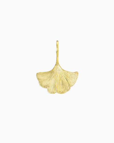 GINKGO CLIP-ON CHARM-Gold