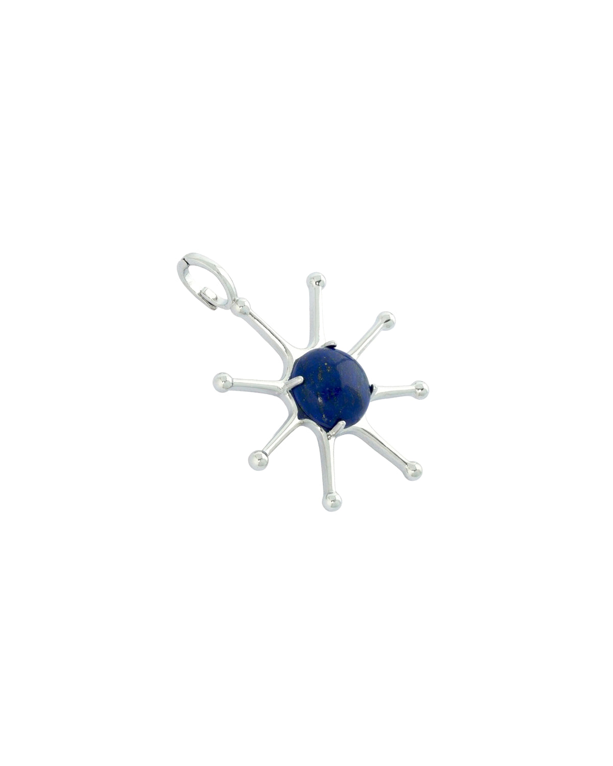 GEMSTONE SUN CLIP-ON CHARM-Lapis Lazuli