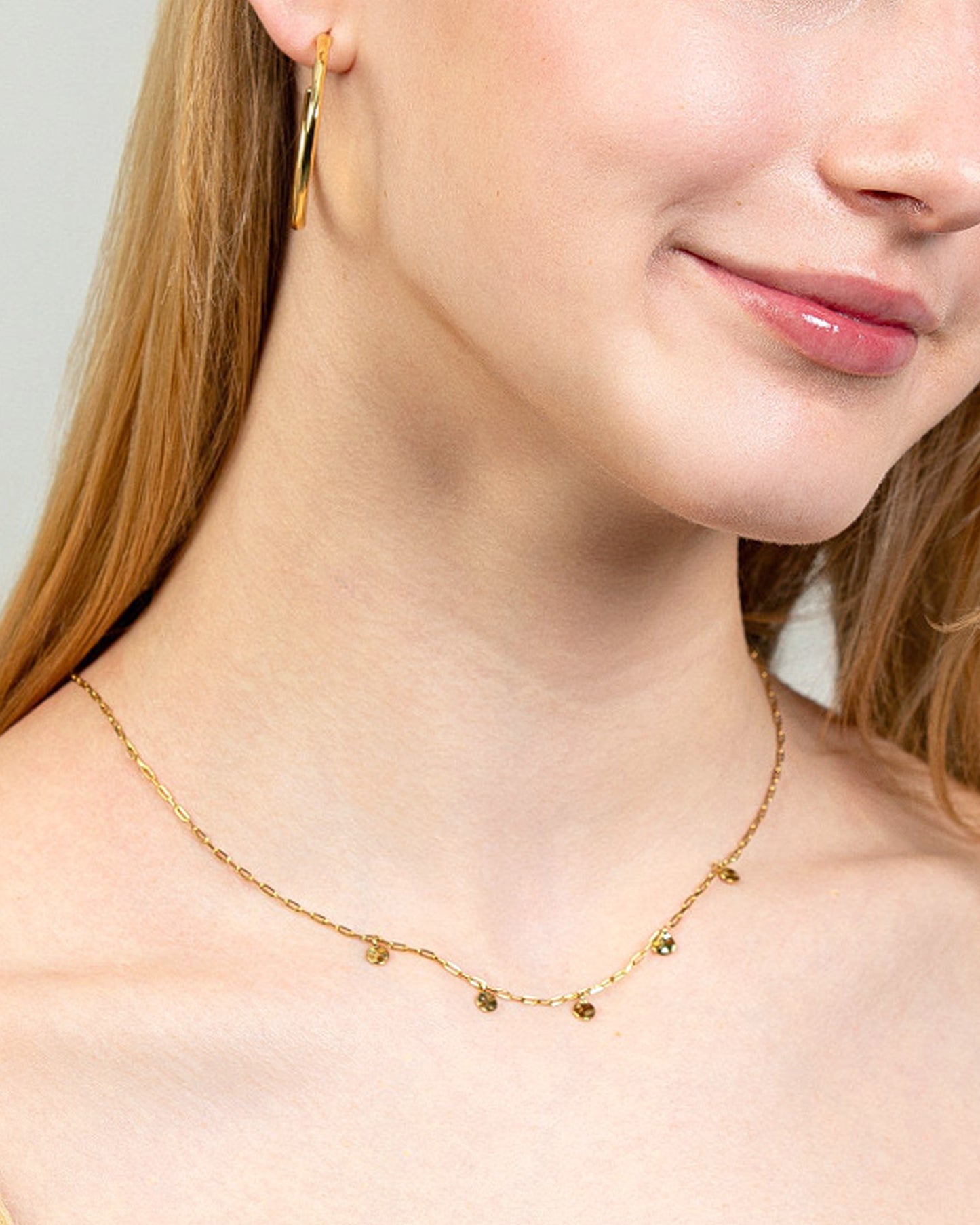 MINI DISC NECKLACE