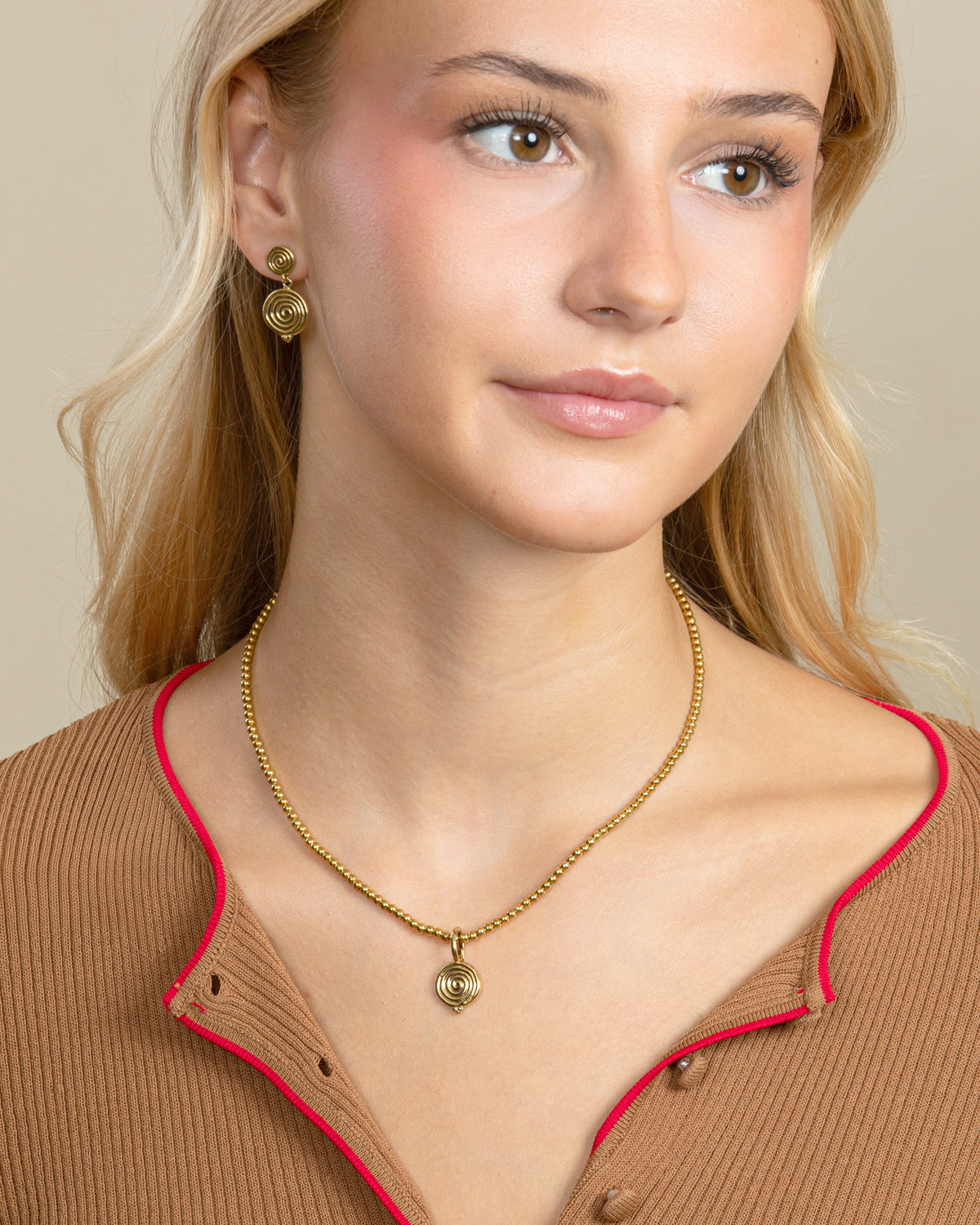 MEDIUM SPIRAL CLIP-ON CHARM