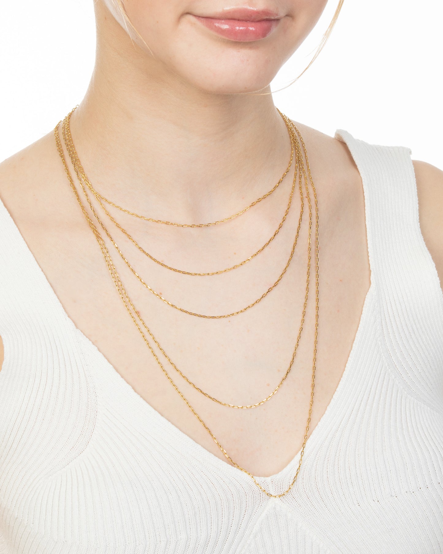 DAINTY LINK CHAIN NECKLACE