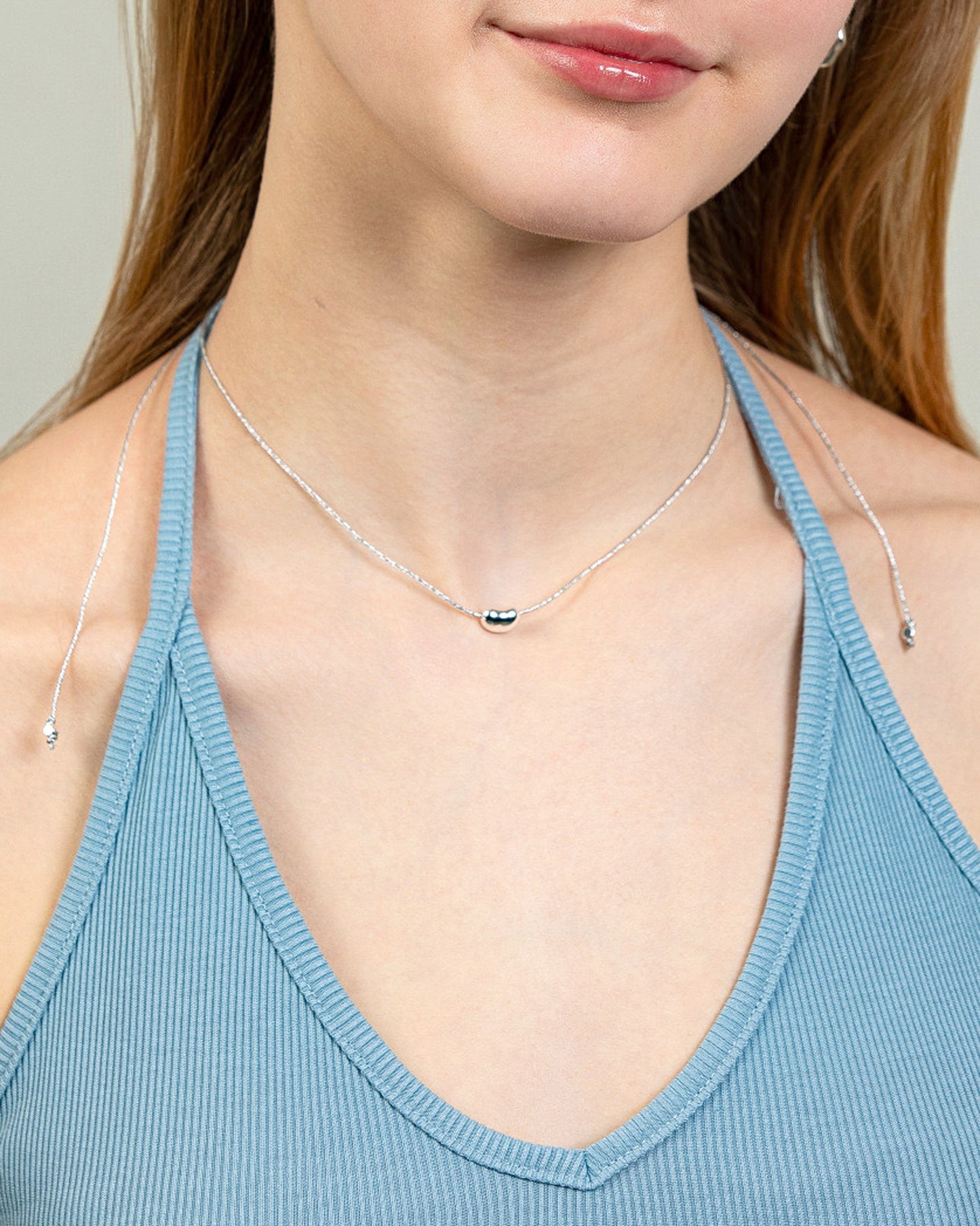 BEAN AURA CORD NECKLACE