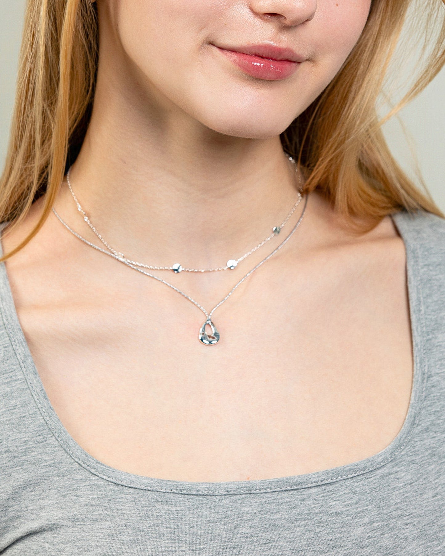 MOLTEN AURA DROP NECKLACE