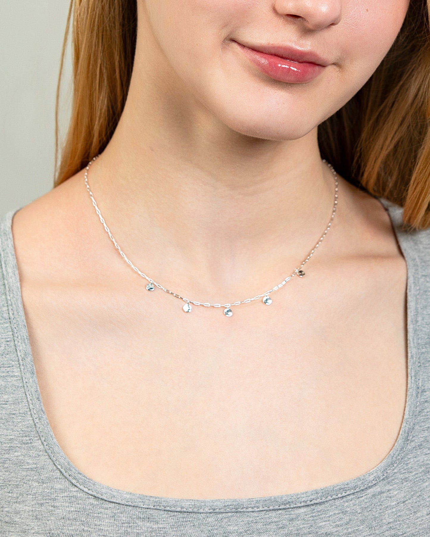 MINI DISC NECKLACE