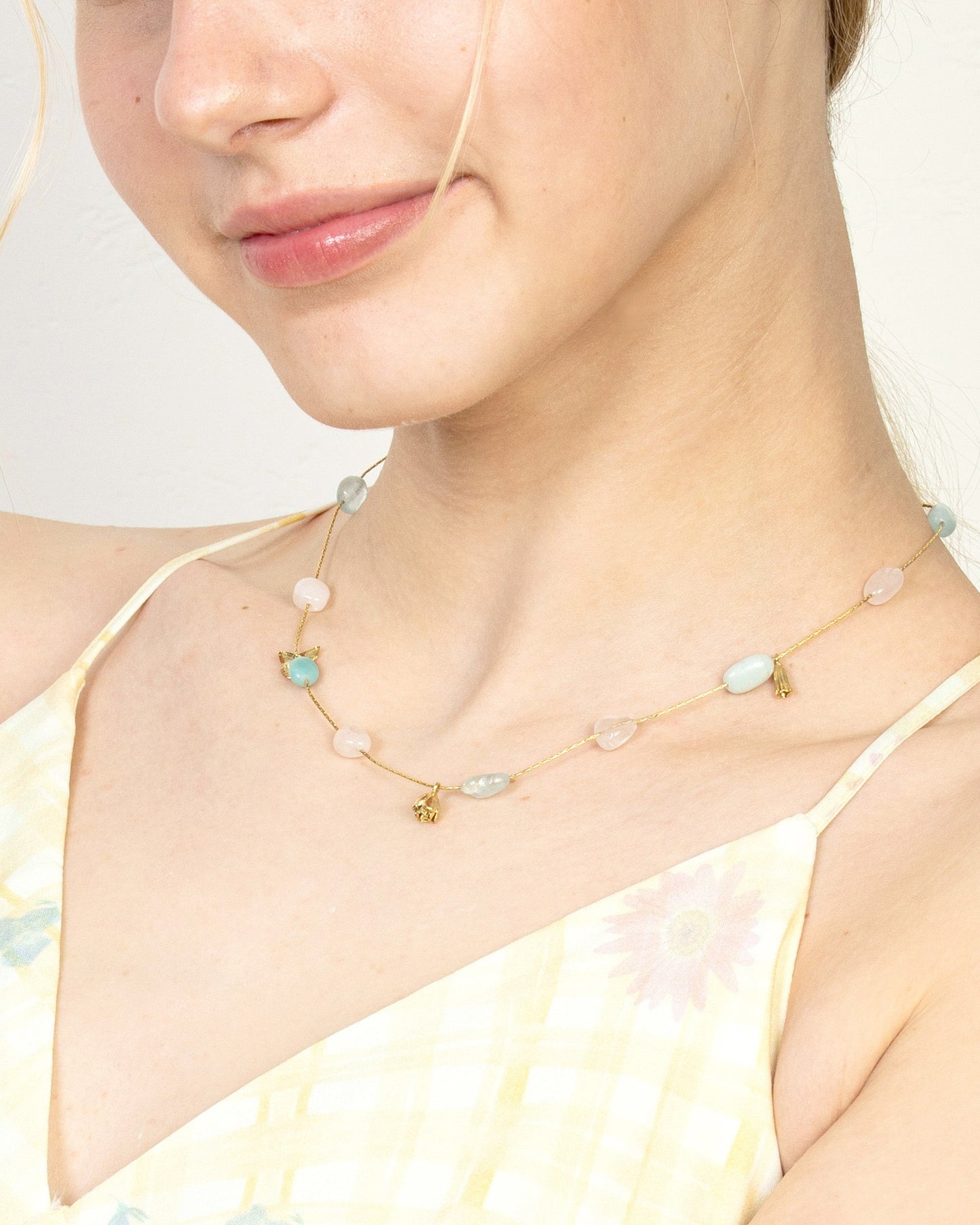 ROSE GARDEN CHARM NECKLACE