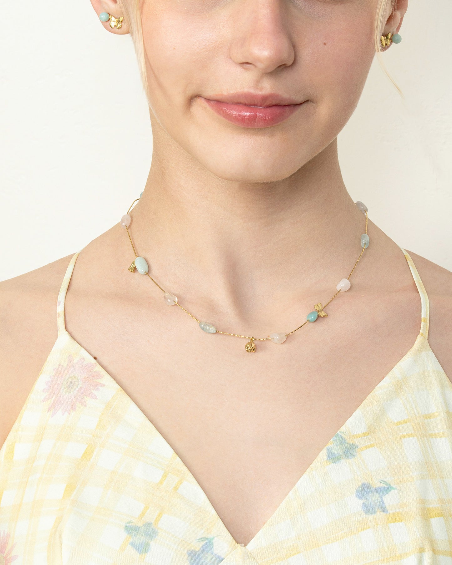 ROSE GARDEN CHARM NECKLACE