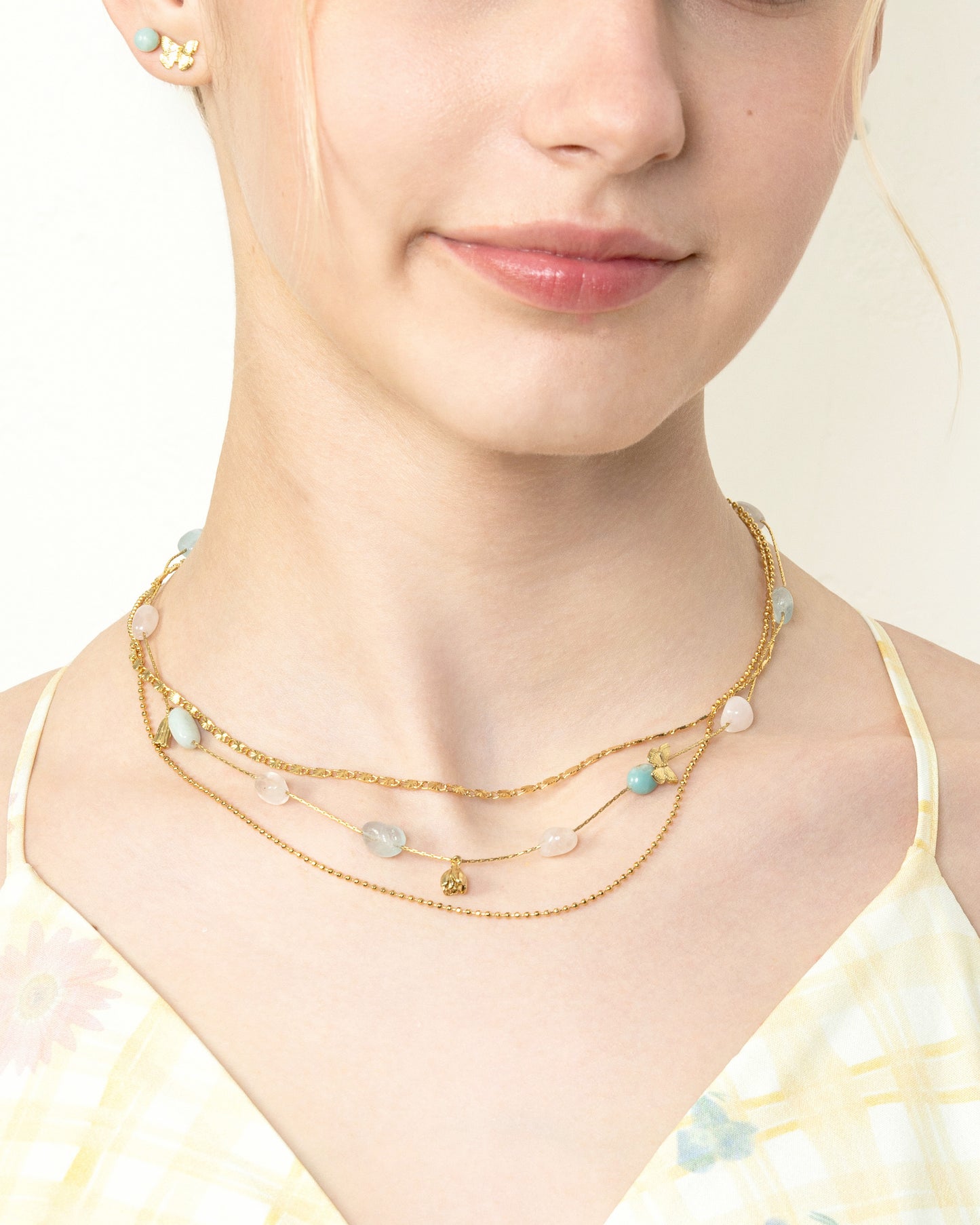 ROSE GARDEN CHARM NECKLACE