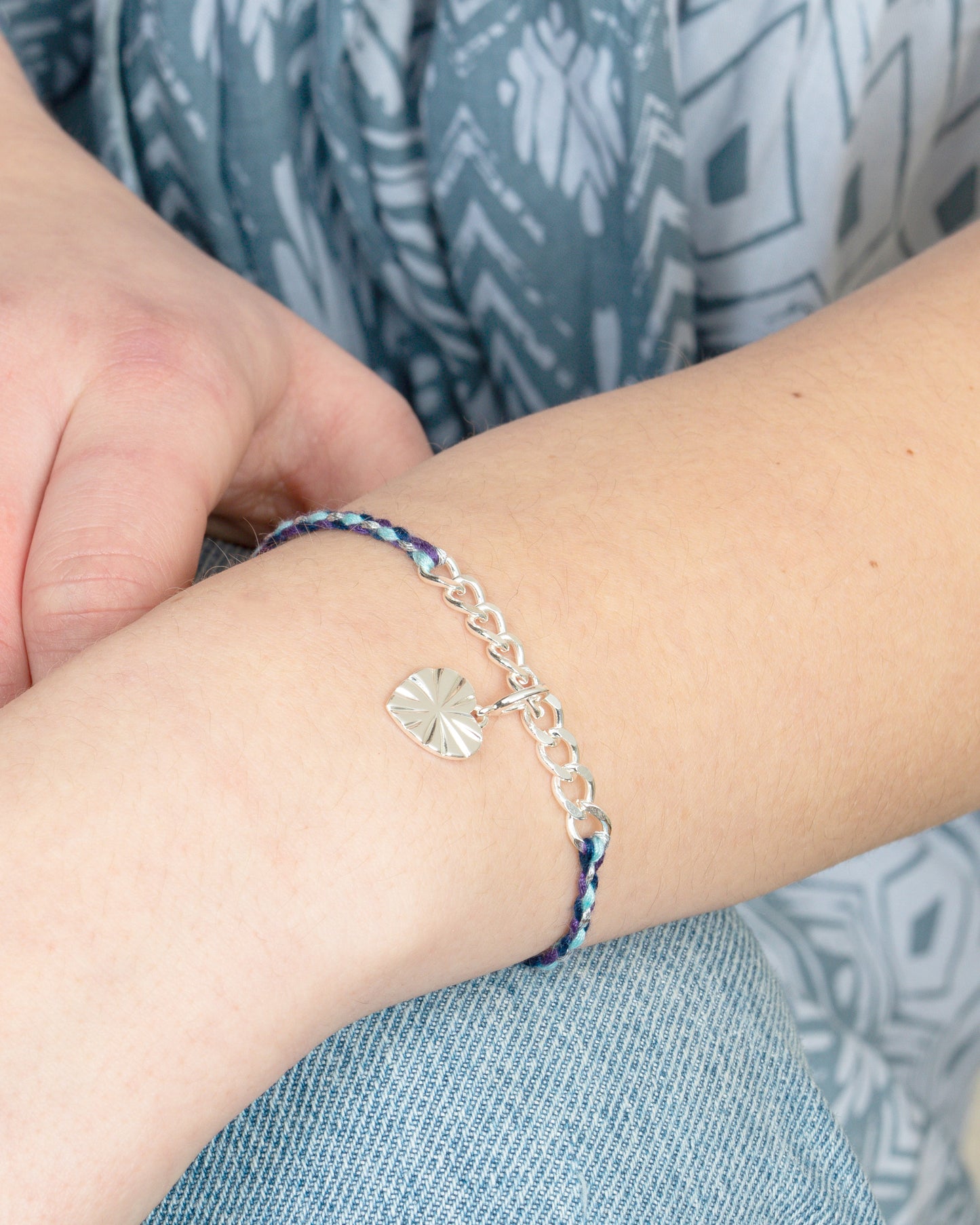 STARBURST HEART CLIP-ON CHARM