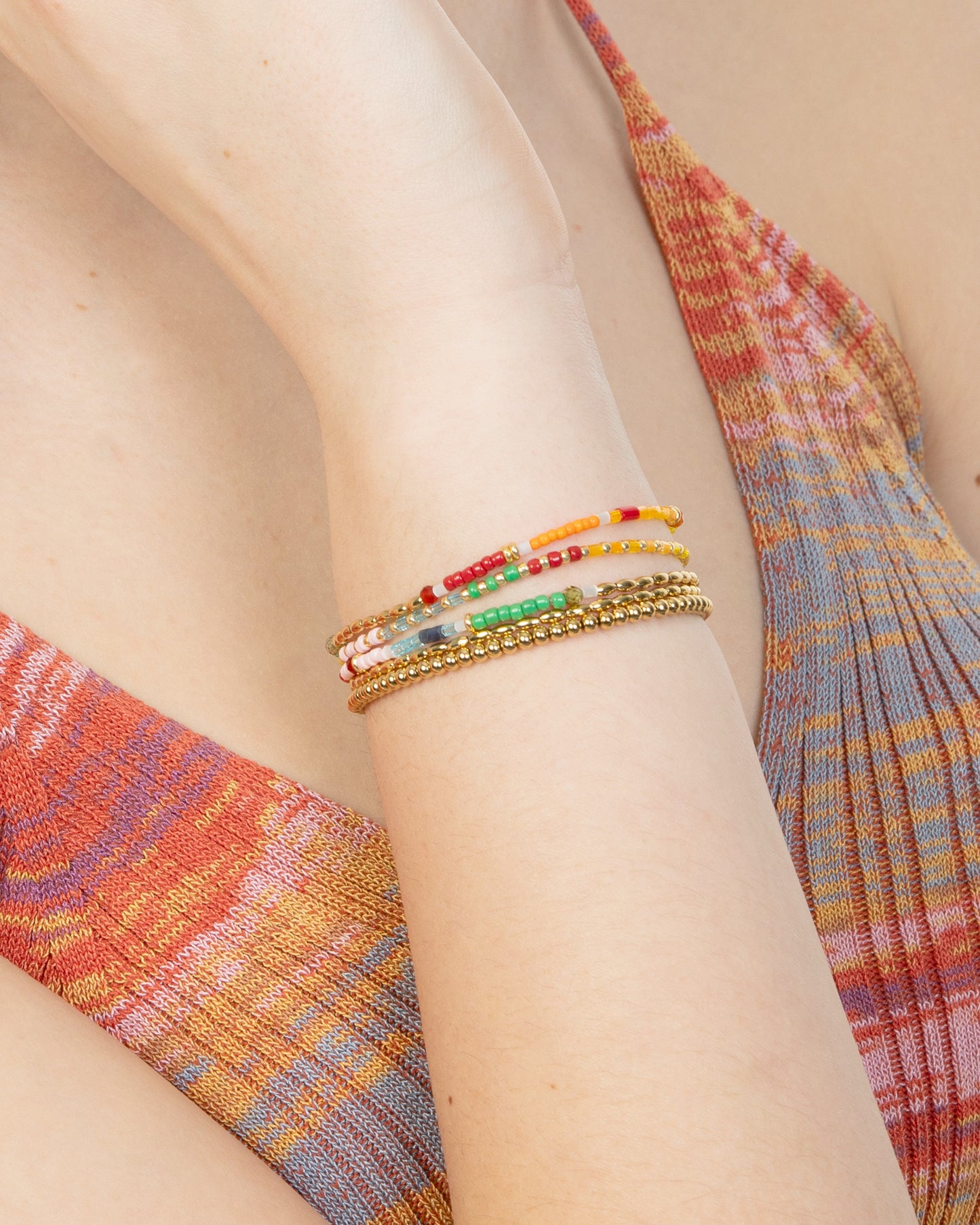 RAINBOW HARMONY STRETCH BRACELET