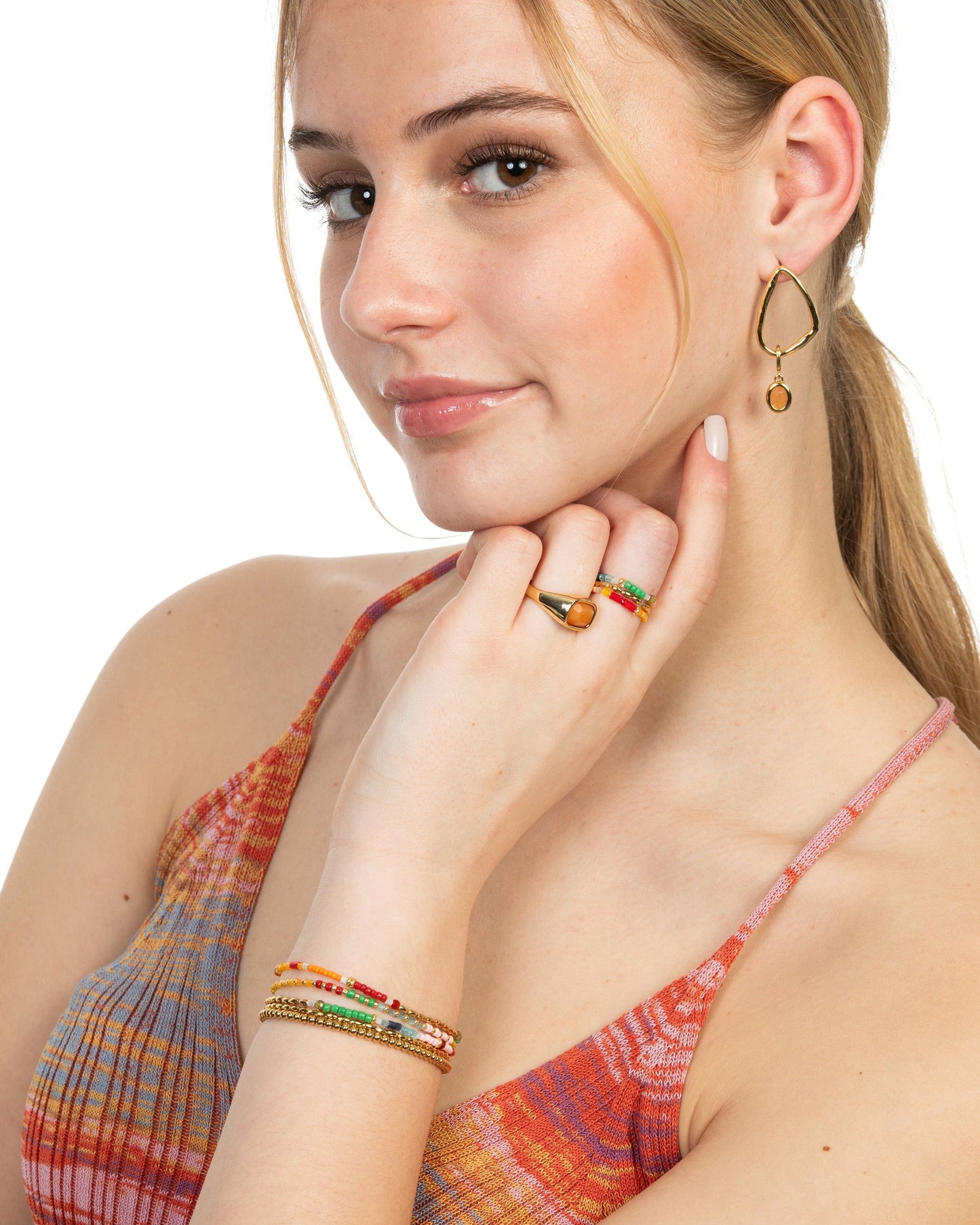 RAINBOW HARMONY STRETCH BRACELET