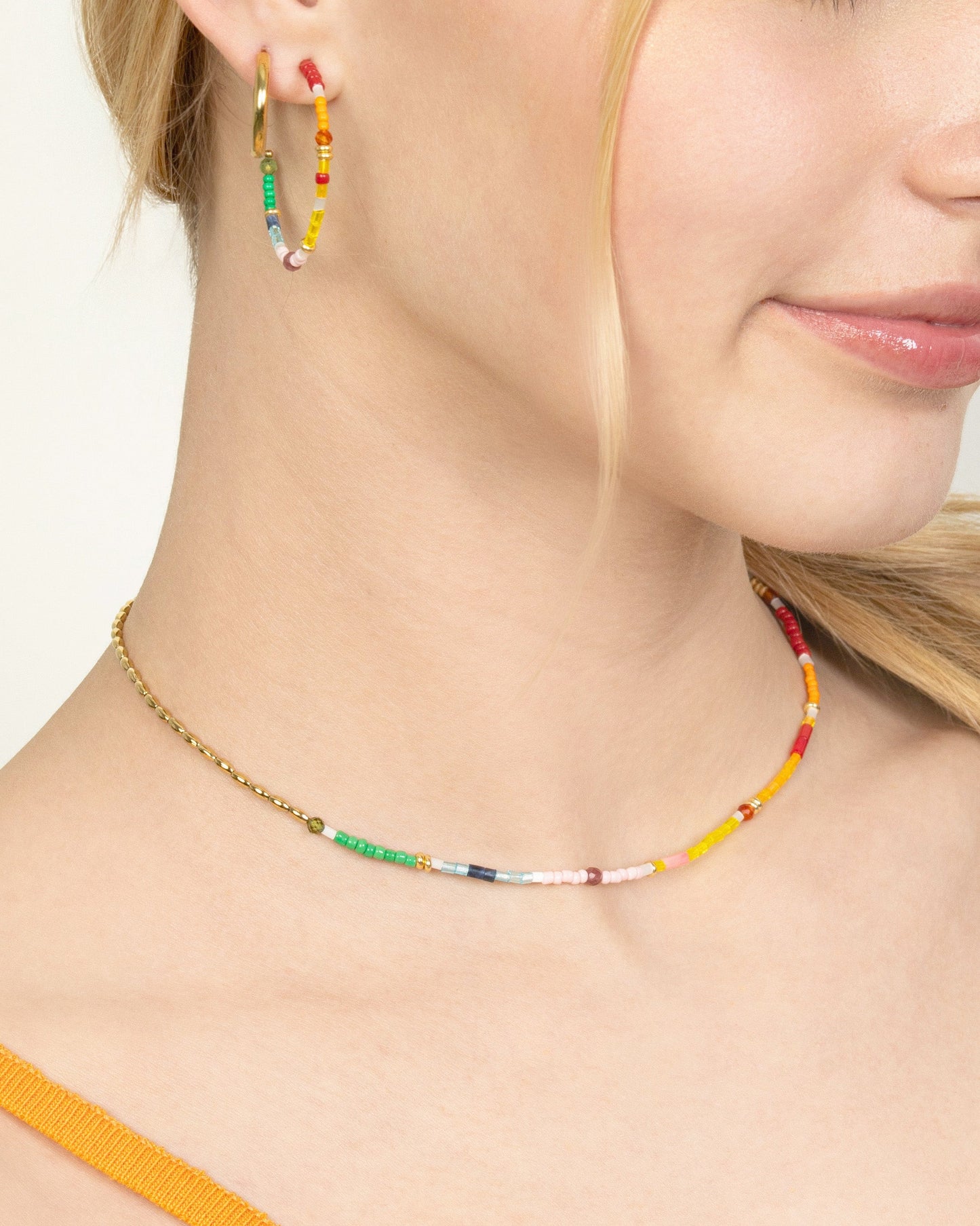 LARGE HUGGIE HOOP EARRINGS