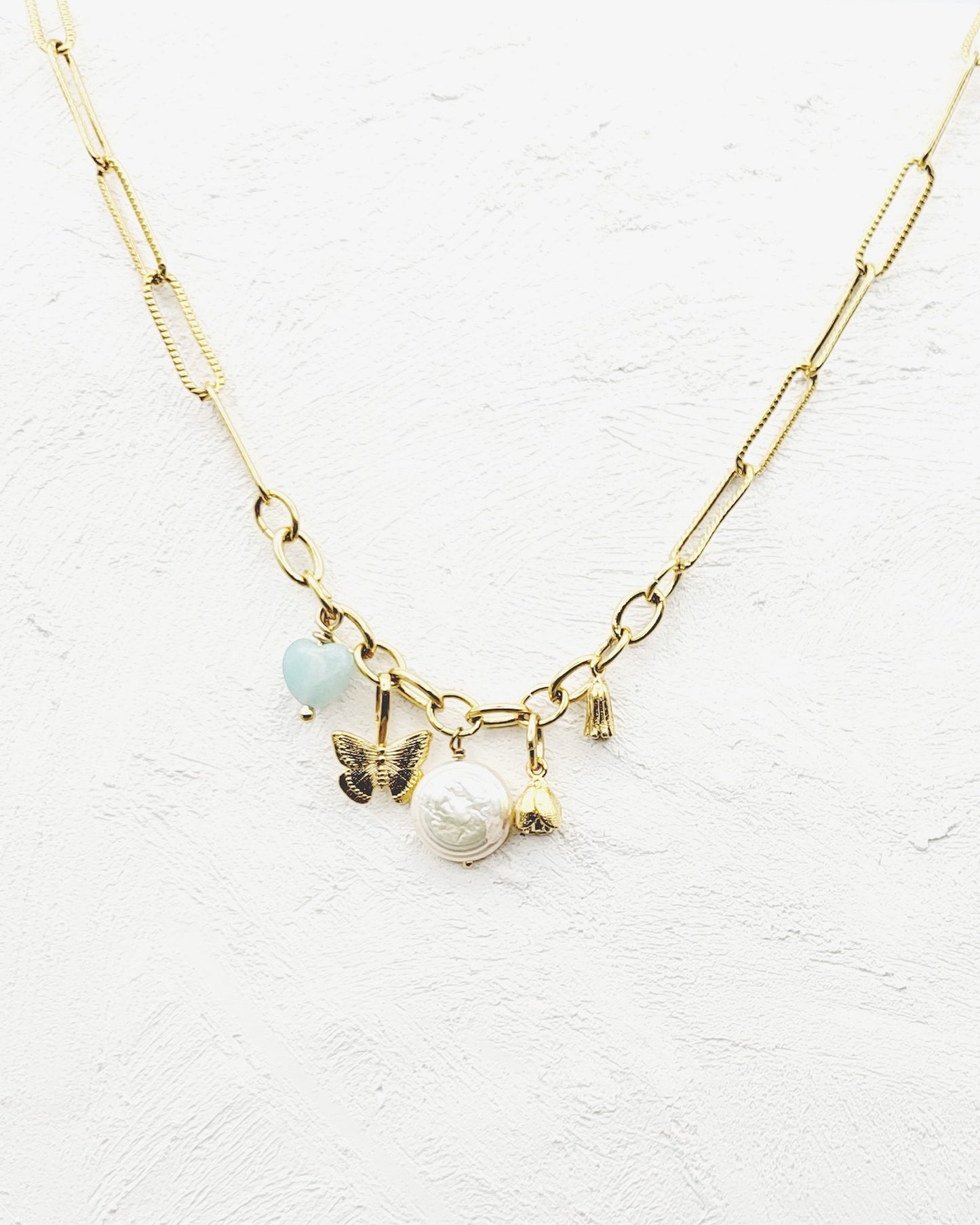 ROSE GARDEN CHARM NECKLACE