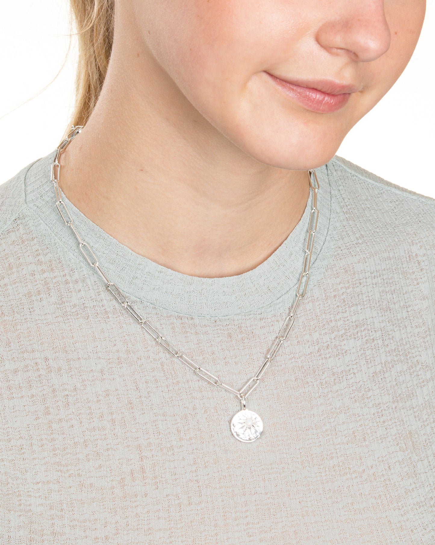 CONVERTIBLE PAPERCLIP NECKLACE