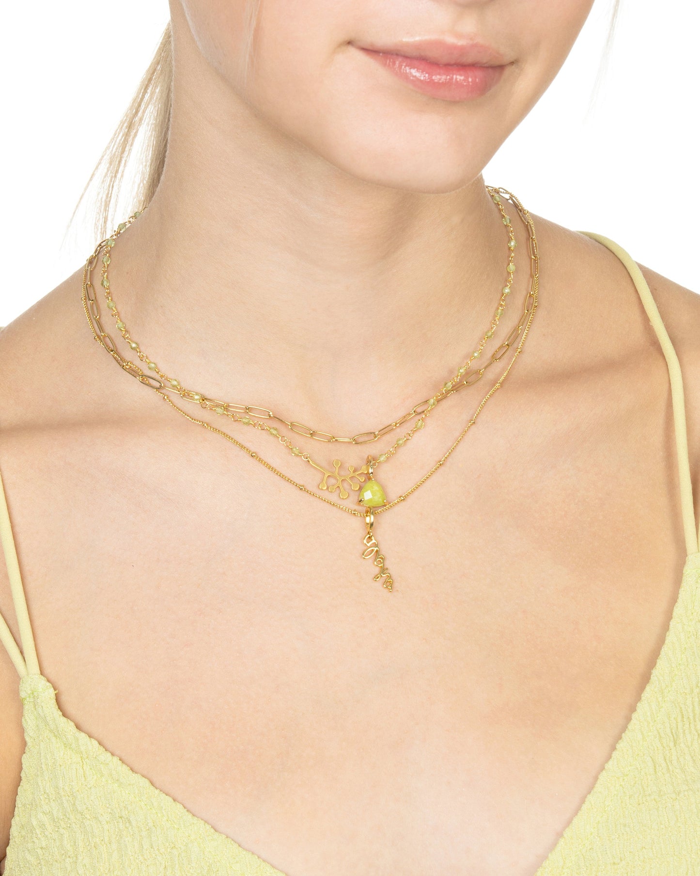 LIME JADE CLIP-ON CHARM