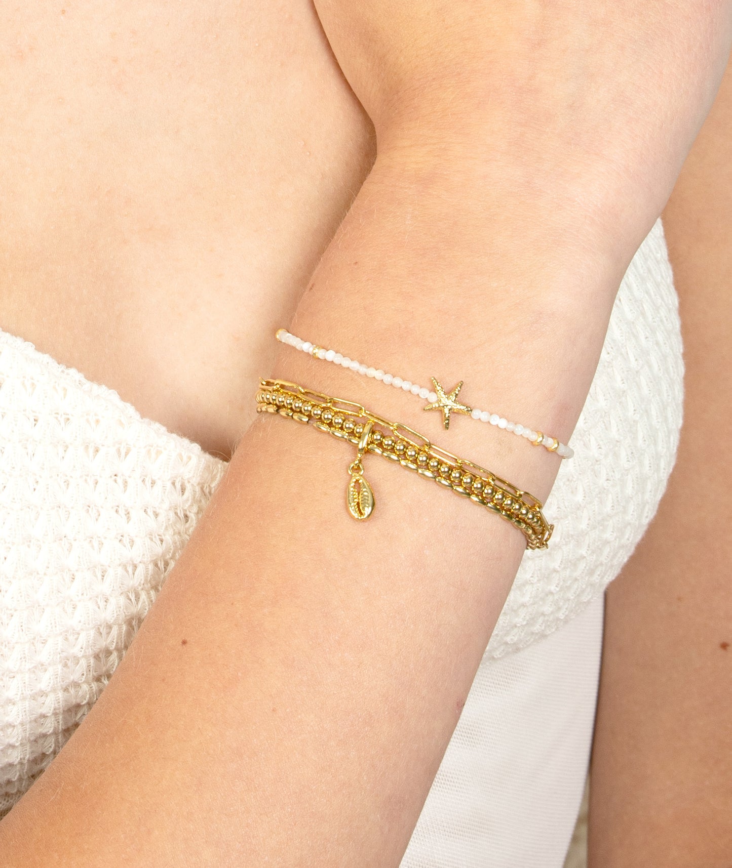 MINI MOP BEADED STARFISH BRACELET