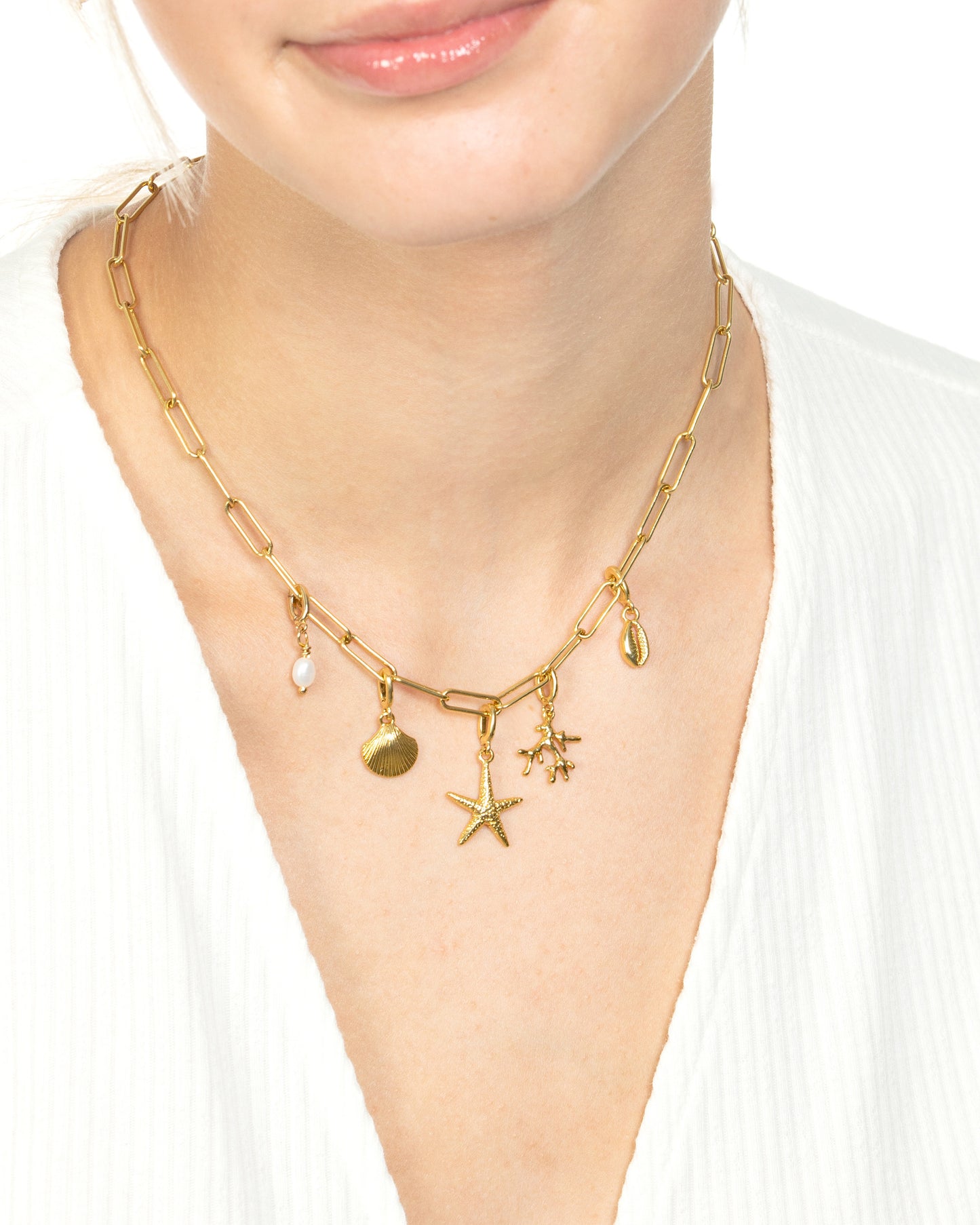 SEASHELL CLIP-ON CHARM