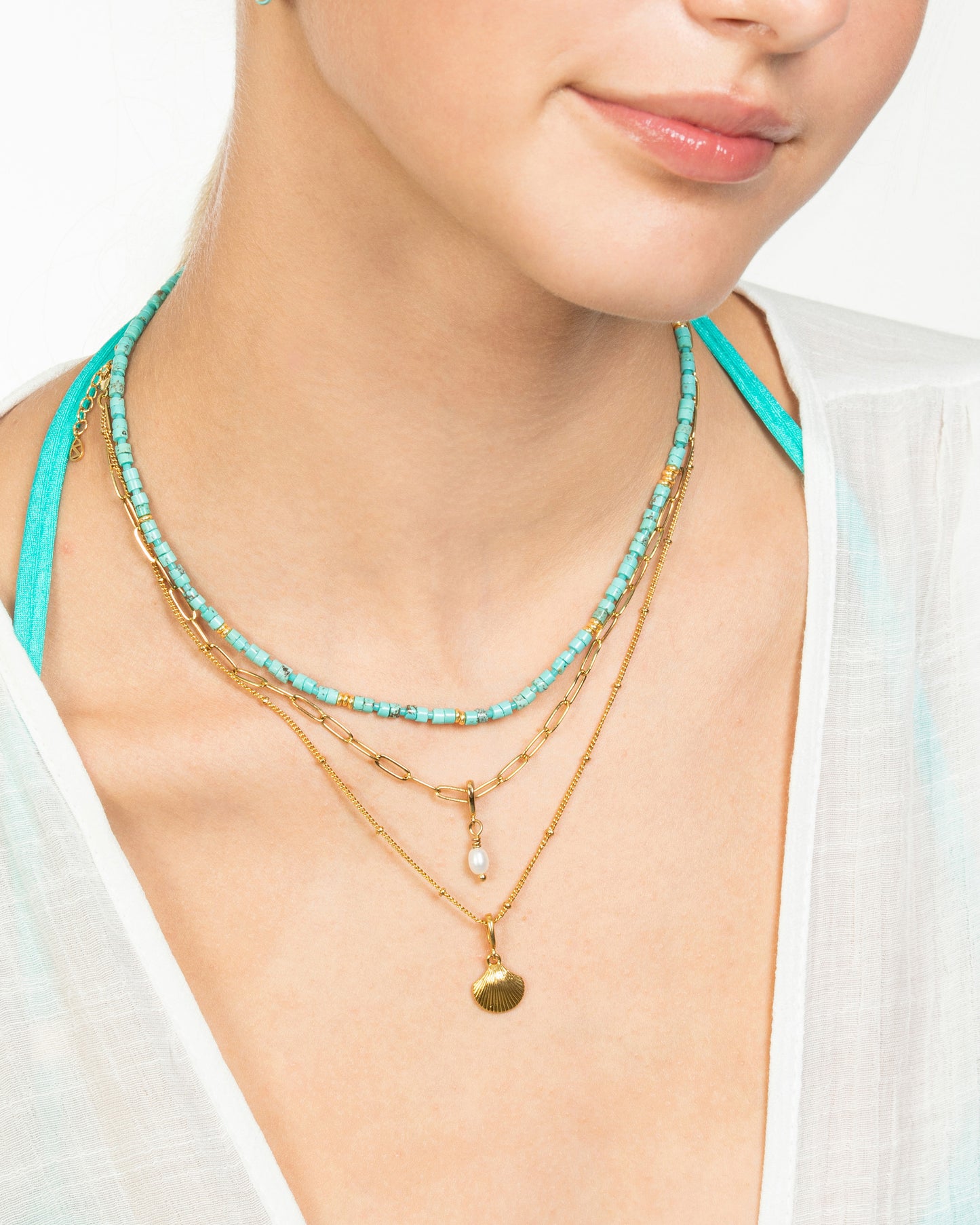 SEASHELL CLIP-ON CHARM