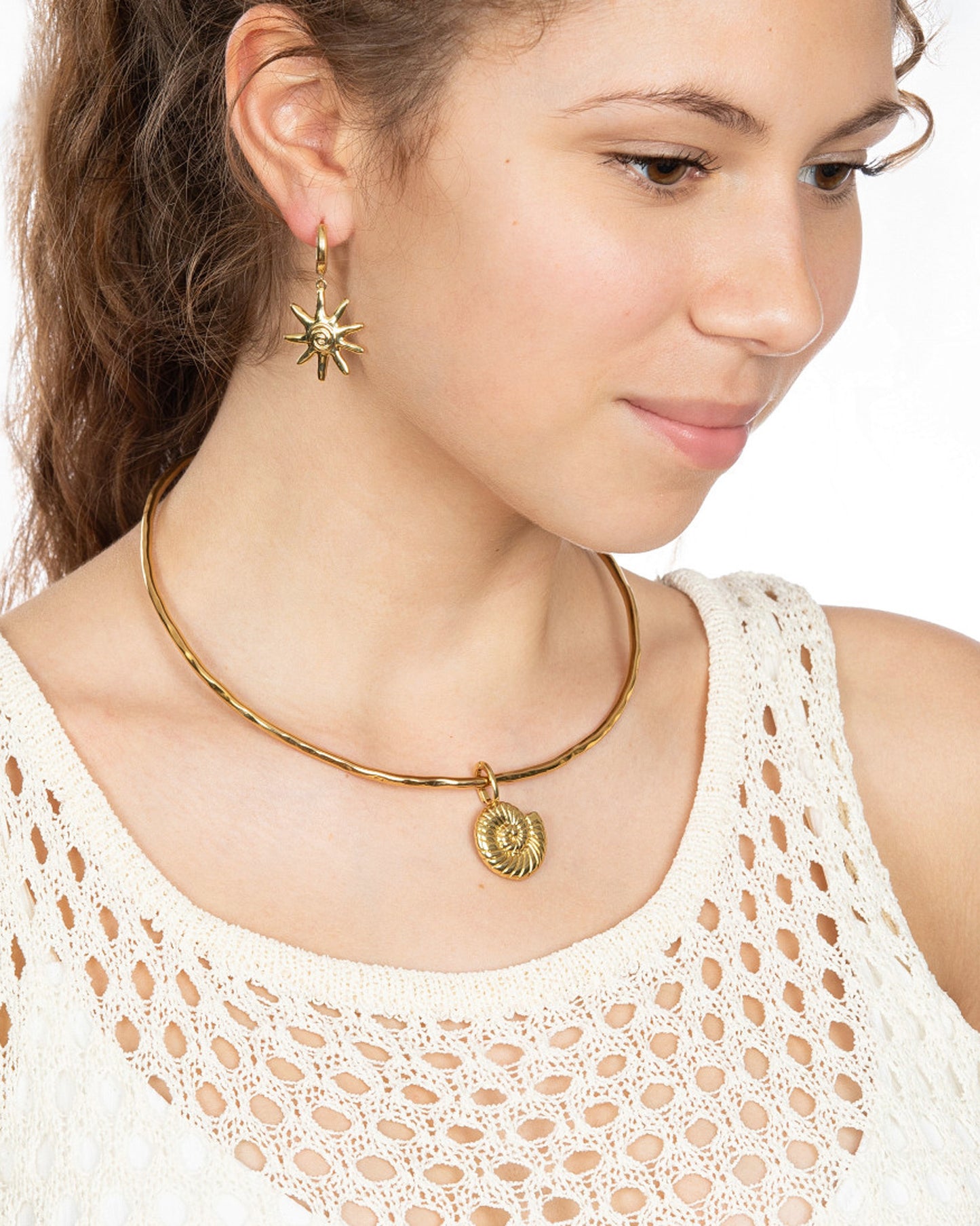 STATEMENT NAUTILUS CLIP-ON CHARM