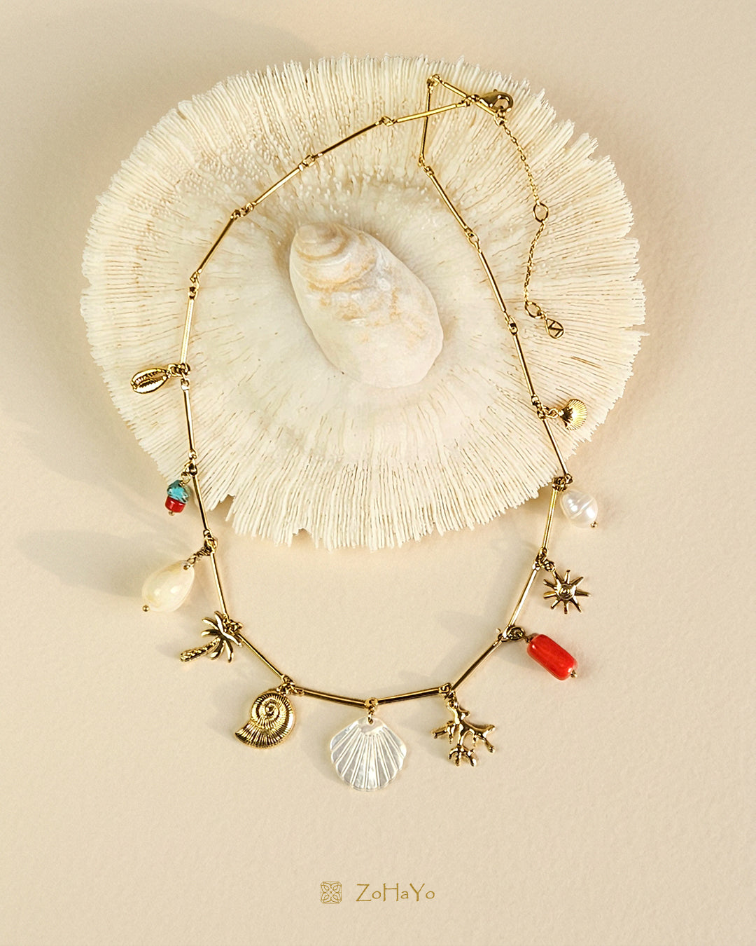 Island Treasures Charm Necklace